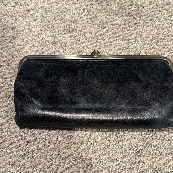 HOBO Black Leather Wallet - Picture 1 of 4